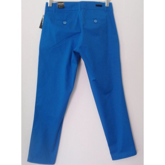 KUT FROM THE KLOTH AZURE BLUE CROPPED ANKLE TROUSER 0 NWT - Picture 7 of 7